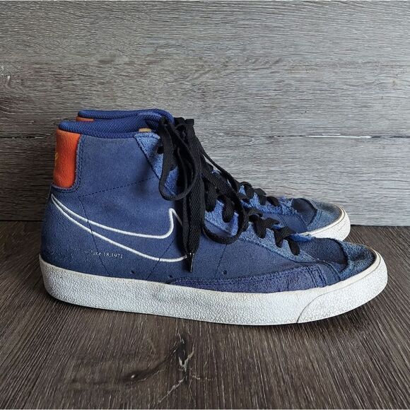 Nike Blazer Mid 77 First Use Deep Royal Blue Size 9 - Picture 1 of 13